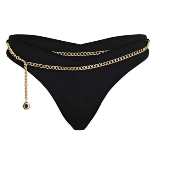 WEWOREWHAT Delilah Belted Bikini Bottoms - Picture 1 of 5